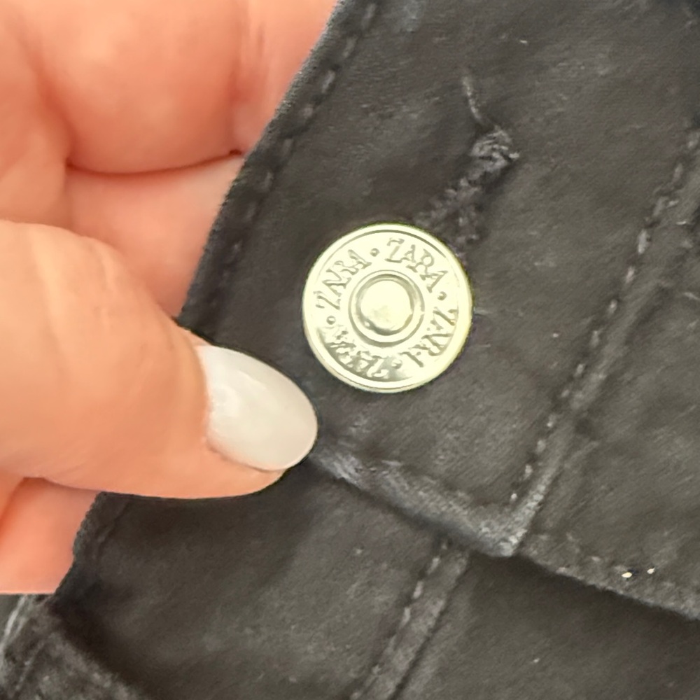 Zara Women's High Waist Black Skinny Jeans - Picture 4 of 4